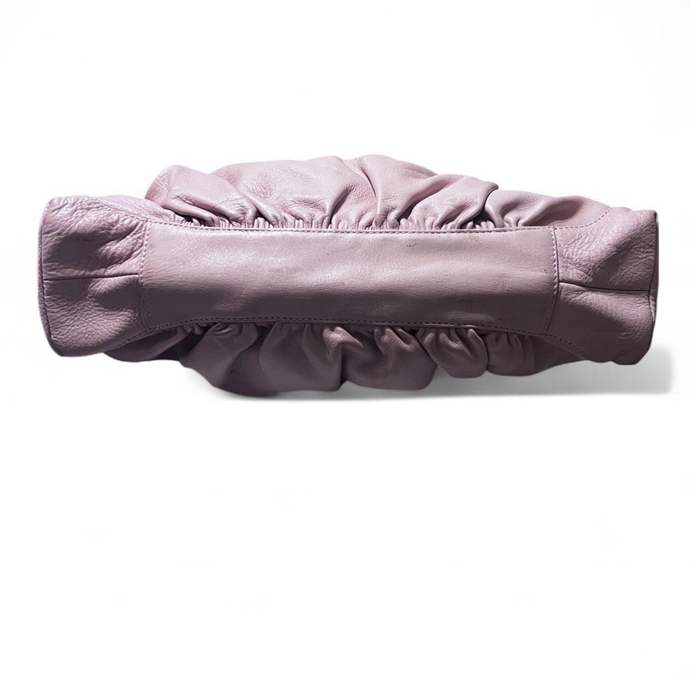 Pink Leather Women's Bag - Picture 4 of 9